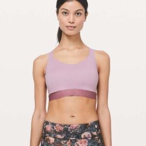 Lululemon Fine Form Bra in Rose Blush